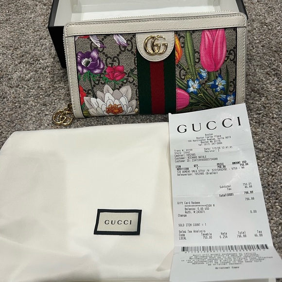 Gucci wallet with duster bag, original box, original store bag. - Picture 2 of 3